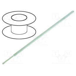 5 m x LAPP - 91352 - Wire, ÖLFLEX® HEAT 350 SC, 1x1mm2, stranded, Cu, fiberglass, white