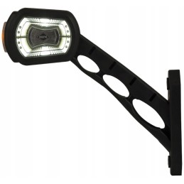 LED marker lamp, 3 functional, 12 24v, right, with a long arm