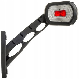 LED marker lamp, 3 functional, 12 24v, right, with a long arm