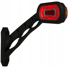 LED marker lamp, 3 functional, 12 24v, right, with a long arm