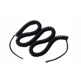 Cable spiral wire 2 cores 2x0 75 length 4 4 5m
