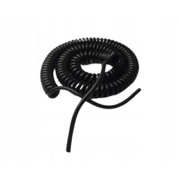 Cable spiral wire 2 cores ohms 2x0 75 12 24v 4 m spiral 860 cm