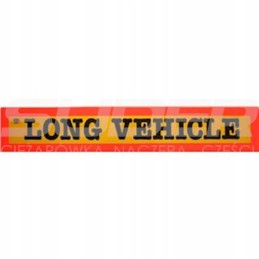 Distinction board for long vehicle 113x20 semi-trailer