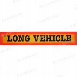 Distinction board for long vehicle 113x20 semi-trailer