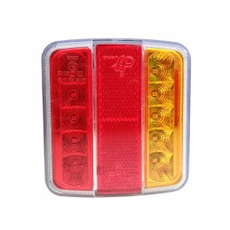LED color rear lamp for a combined trailer 12v