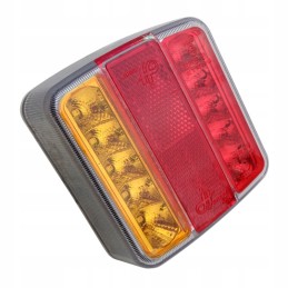 LED color rear lamp for a combined trailer 12v