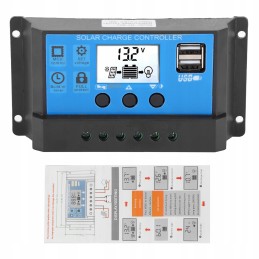 Charge controller solar controller 30a 12 24v