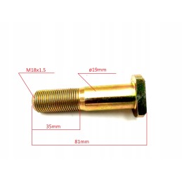 Front wheel bolt stud Nissan D02 series