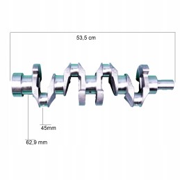 Crankshaft forklift engine Nissan K25