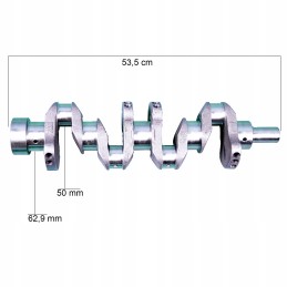Crankshaft forklift engine nissan h25