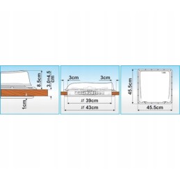 Turbo vent premium white fiamma roof window