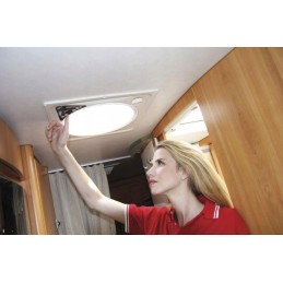 Turbo vent premium white fiamma roof window