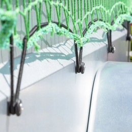 Transport trailer net 2x3m with elastic cord