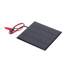 2w 6v solar panel module with diy clip
