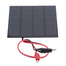 2w 6v solar panel module with diy clip