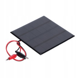 2w 6v solar panel module with diy clip