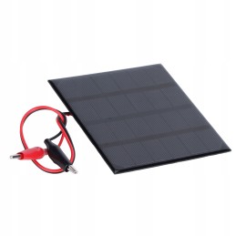 2w 6v solar panel module with diy clip