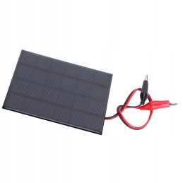 2w 6v solar panel module with diy clip