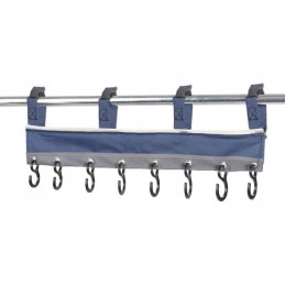 Arial Brunner tent hanger with 8 hooks in a tube