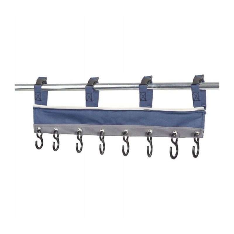 Arial Brunner tent hanger with 8 hooks in a tube
