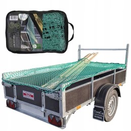 Luggage transport net for a trailer 150x220