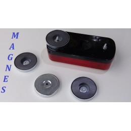 Magnets for the side of a farm trailer, car lamps