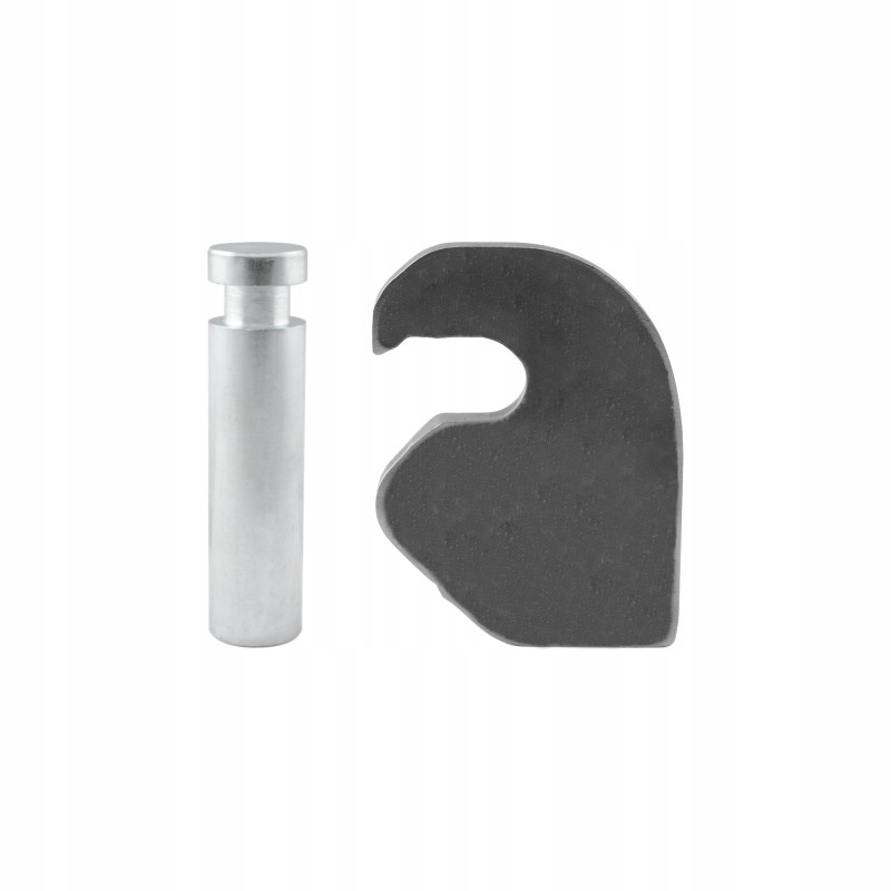 The hinge of the upper extension with a pendulum pin