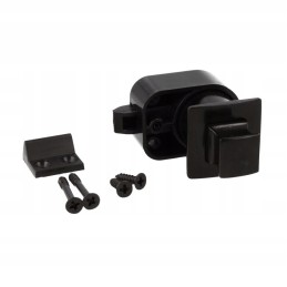 A push-in lock for the cabinets of a camper, a yacht, a camping site