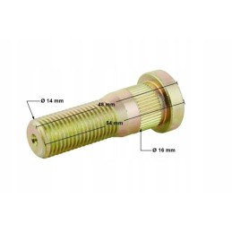 Rear wheel bolt stud Toyota 5 6 7 2500kg