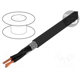 5 m x LAPP - 1136549 - Wire, ÖLFLEX® CLASSIC 115 CY BK, 3x1.5mm2, PVC, black, 300V,500V