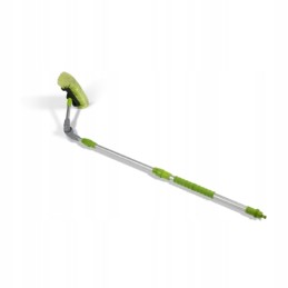 Telescopic brush for washing a camper with a dometic joint