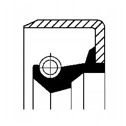 Corteco shaft seal ring 12011340b