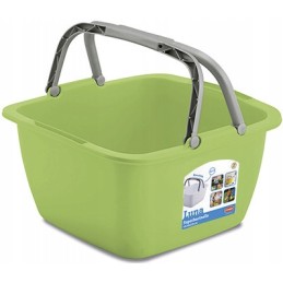 Bucket bowl laundry basket stefanplast 18 5 l