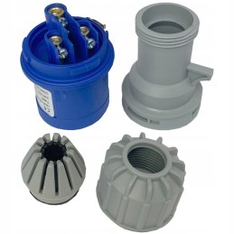 Adapter plug socket cee 230v 250v 16a ip44