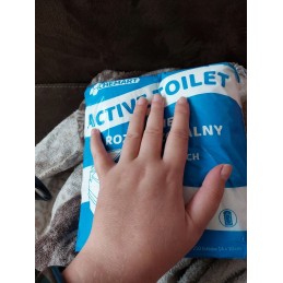 Dissolvable paper for eco chemical toilets