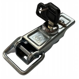 Set of side hook with lock, key, side protection and lock