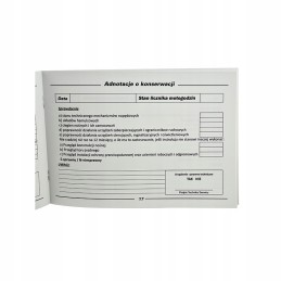 Forklift equipment maintenance log