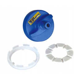 Water filler cap with a connection for a 77mm garden hose