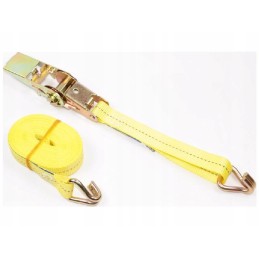 Transport belt 0 7t 6m 2parts, yellow fastening belt