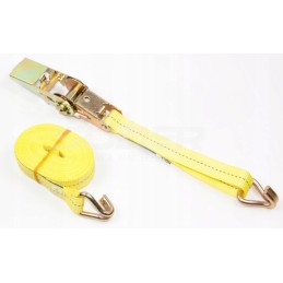 Transport belt 0 7t 6m 2parts, yellow fastening belt