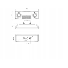 Combined rear lamp for trailer and Ursus C360 C385