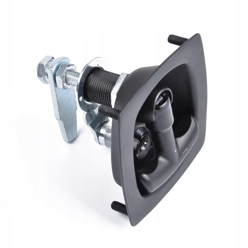 Foldable T-shaped handle with handle lock