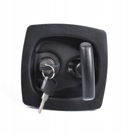 Foldable T-shaped handle with handle lock