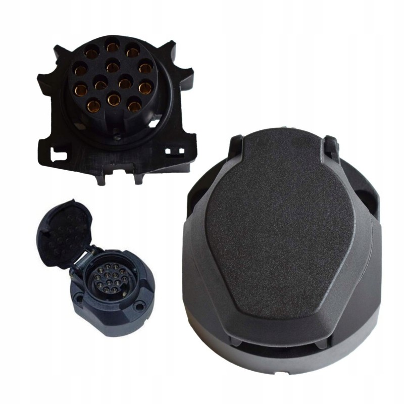 Trailer socket 13 pin 12v trailer connector