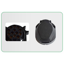 Trailer socket 13 pin 12v trailer connector