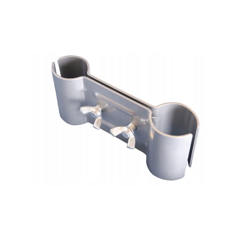 Mounting bracket for the antenna mast to the support wheel