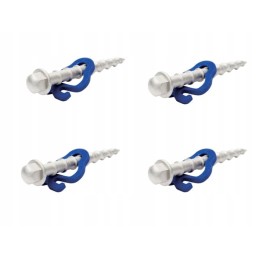 Herring peggy peg for sticking, 4 pieces, 15 cm