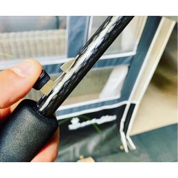 Isabella rain umbrella 106cm carbon