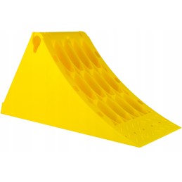 Chock lock - wheel lock when stationary. Stop