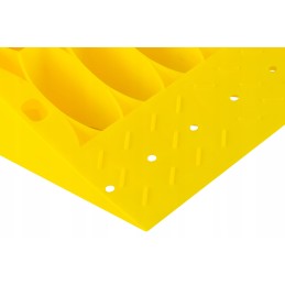 Chock lock - wheel lock when stationary. Stop